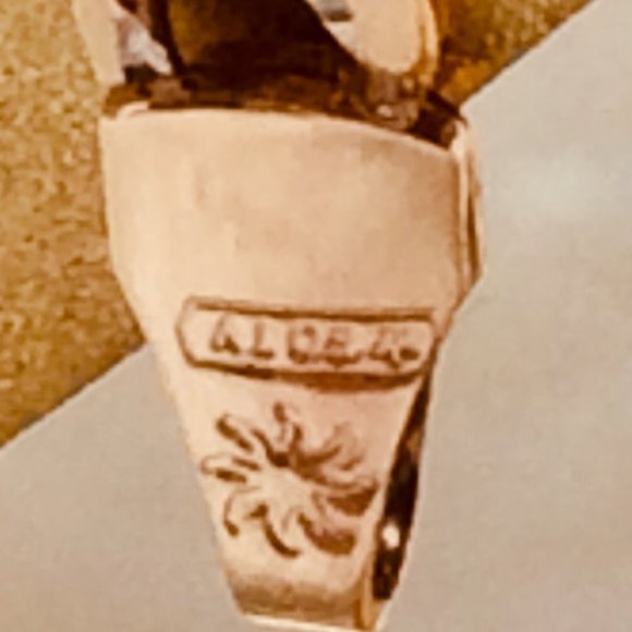 Two-Toned 14K Gold Ankle Bracelet 9" - Picture 12 of 16